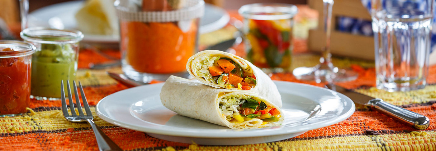Feine Fajitas zum selber Füllen
