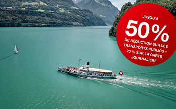 Offre transports publics: Explore’n’Rail Lac d’Uri & Seelisberg Offre transports publics: Explore’n’Rail Lac d’Uri & Seelisberg