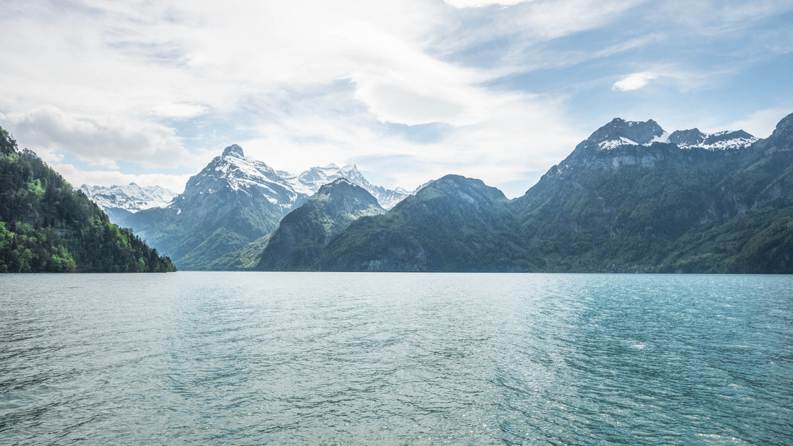 Berglandschaft Vierwaldstättersee Berglandschaft Vierwaldstättersee
